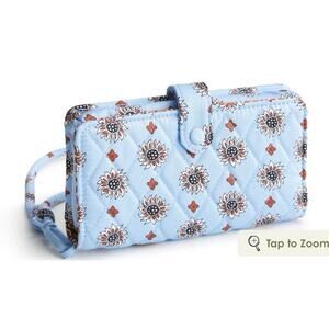 Vera Bradley Phone Wristlet Women’s Marrakesh Geos Wallet w/ID Card Holder